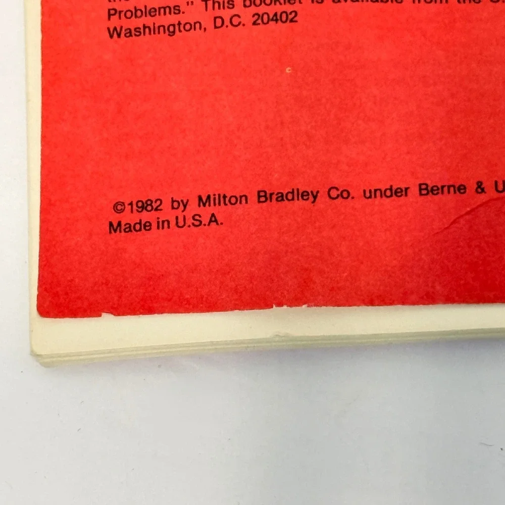 Milton Bradley Electronic Battleship Code Book and Instructions 1982 MB & Pieces